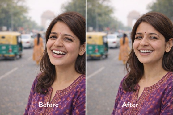 Braces before and after