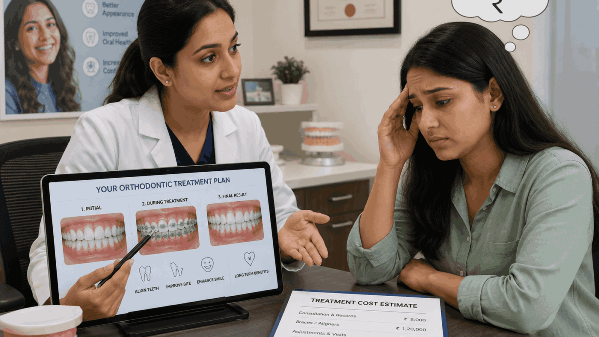 Braces Cost in Delhi 2026 - Metal Ceramic and Aligners Price Comparison